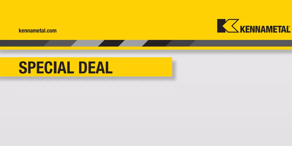 Kennametal Special Deal